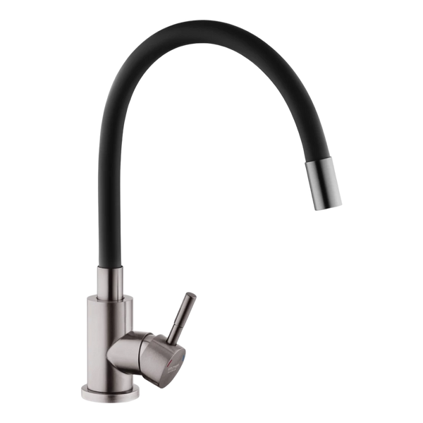 Комплект кухонної мийки Kraft -NANO BLACK 5050HM PVD SM865 фото