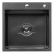 Комплект кухонной мойки Kroner KRP Derby - 5050HM PVD (2,5/0,5 мм) Decor SM8810 фото 14