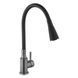 Комплект кухонной мойка Kraft KRF 4540 NANO BLACK (DECOR) PVD (3.0/1.0 мм) SM1407 фото 11