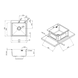 Комплект кухонной мойка Kraft KRF 5050 decor (3.0/1.0 мм) SM5309 фото 16