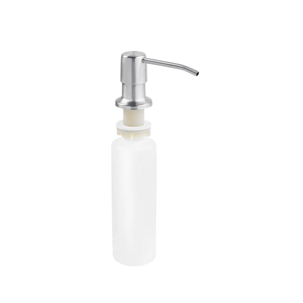 Комплект кухонной мойка Kraft KRF 600х450 decor (3.0/1.0 мм)+Кухонный смеситель Kroner KRP Ersel - C03111BLK SM15810 фото