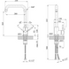 Комплект кухонной мойки Kraft&nbsp;HM&nbsp;- 7848ALB&nbsp;PVD&nbsp;(3.0/1.0 мм) SM1277 фото 10