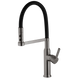 Комплект кухонної мийки Kroner KRP Schwarze 60х50HM PVD +Змішувач для кухні з гнучким виливом Kroner SM60430 фото 11