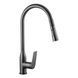 Комплект кухонной мойки Kraft HM 50х50 NANO BLACK (DECOR) PVD (3.0/1.0 мм) SМ6042 фото 14