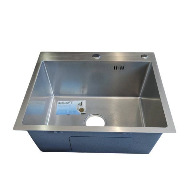 Комплект кухонной мойка Kraft KRF 5050 decor (3.0/1.0 мм) SM16090 фото