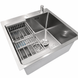 Комплект кухонной мойка Kraft KRF 5050 decor (3.0/1.0 мм) SM16090 фото 2