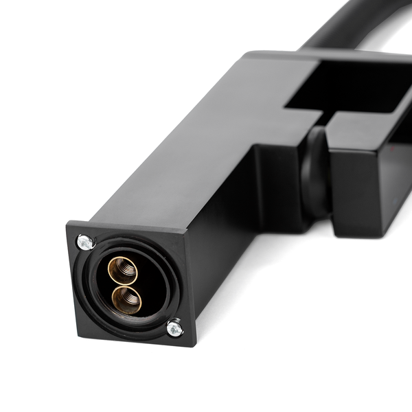 Комплект кухонной мойки Kraft HM 7546 NANO BLACK SM3577 фото