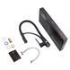 Комплект кухонной мойка Kraft KRF 4540 NANO BLACK (DECOR) PVD (3.0/1.0 мм) SM7800 фото 15