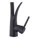 Комплект кухонной мойка Kraft KRF 4540 NANO BLACK (DECOR) PVD (3.0/1.0 мм) SM7800 фото 12