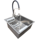 Комплект кухонной мойка Kraft KRF 5050 decor (3.0/1.0 мм) SM203704 фото 6
