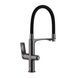 Комплект кухонной мойки Kraft NANO BLACK PVD HS60*50 Decor (3.0/1.0 мм)+Смеситель для кухни Kroner KRP Graz - GRP03815 SM8845 фото 9