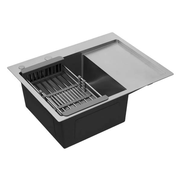 Комплект кухонної мийки KRP Geb&uuml;rstet-6350LHM SM421 фото