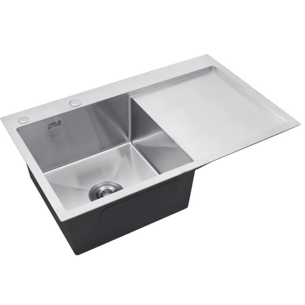 Комплект кухонної мийки Kraft Handmade HS L 780х480 (3.0/1.0 мм) SM5712 фото
