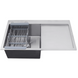 Комплект кухонної мийки Kraft Handmade HS L 780х480 (3.0/1.0 мм) SM5712 фото 2