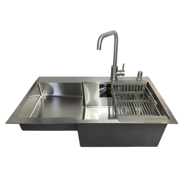 Комплект кухонной мойки Kraft-7848 AR SM098 фото