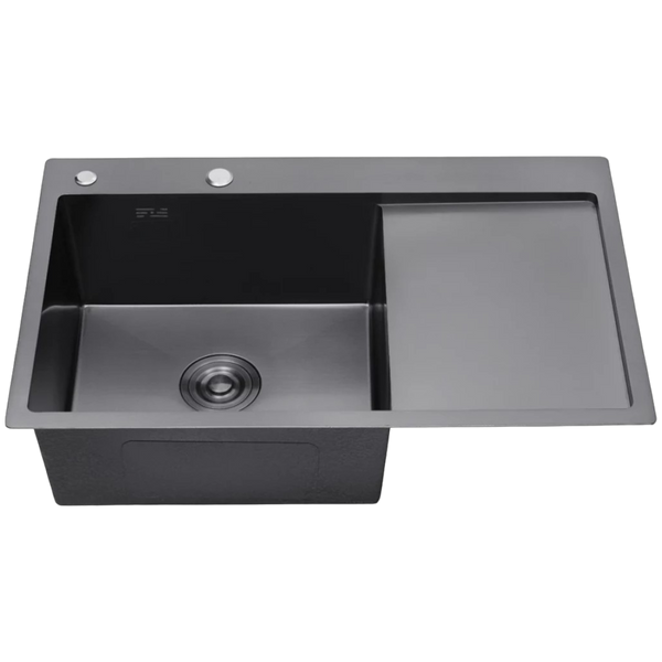 Комплект кухонной мойки Kraft Handmade - 780х480 LB PVD (3.0/1.0 мм)​​​​​​​ SM810 фото