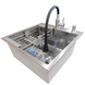 Комплект кухонної мийки Kraft KRF 5050 decor (3.0/1.0 мм) SM4070 фото 10
