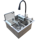 Комплект кухонної мийки Kraft KRF 5050 decor (3.0/1.0 мм) SM4070 фото 1