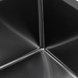 Комплект кухонной мойки Kraft HM 50х50 NANO BLACK (DECOR) PVD (3.0/1.0 мм) SМ457 фото 9