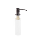 Комплект кухонной мойки Kraft HM 50х50 NANO BLACK (DECOR) PVD (3.0/1.0 мм) SМ457 фото 24