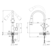 Комплект кухонной мойки Kraft HM 5448 DECOR (3.0/1.0 мм) SM20560 фото 12