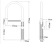 Комплект кухонной мойки KRAFT Handmade PVD чорна HS 5050 (3.0/1.0 мм) SM6188 фото 11