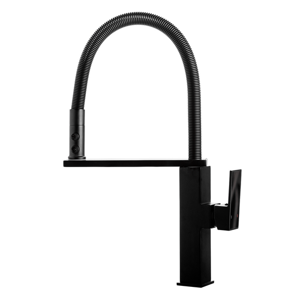 Комплект кухонной мойки Kraft HM 6845 NANO BLACK SM3722 фото