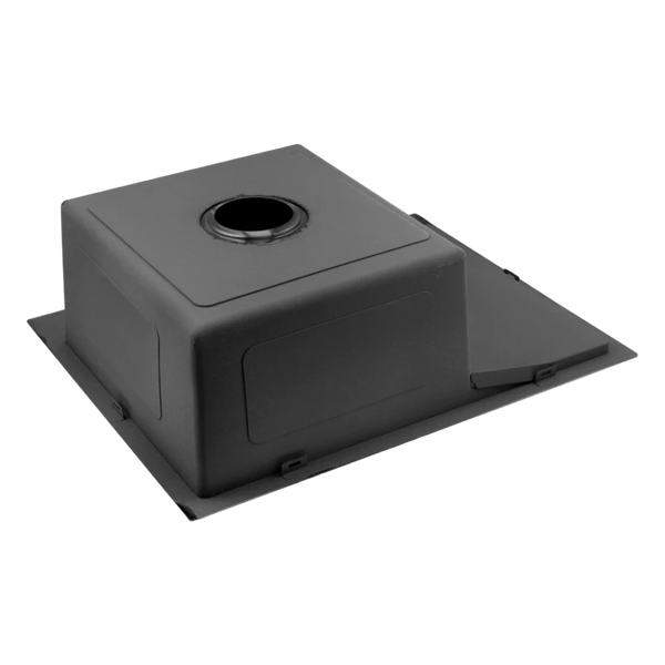 Комплект кухонной мойки Kroner Schwarze - 6350RHM PVD (3.0/1.0 мм) SM0461 фото