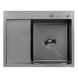 Комплект кухонной мойки Kroner Schwarze - 6350RHM PVD (3.0/1.0 мм) SM0461 фото 2