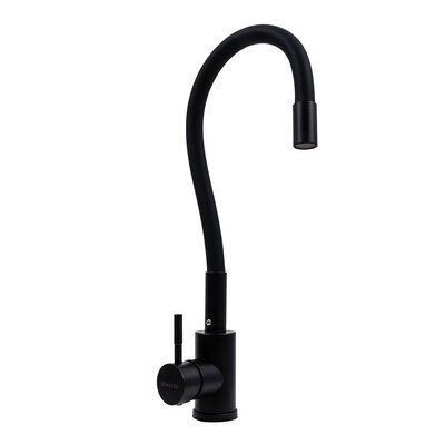 Комплект кухонной мойки Kraft -NANO BLACK 5050HM PVD SM8615 фото