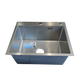 Комплект кухонной мойка Kraft KRF 5050 decor (3.0/1.0 мм)+Смеситель для кухни с гибким изливом Kroner KRP Edelstahl Klassisch SM2600 фото 9