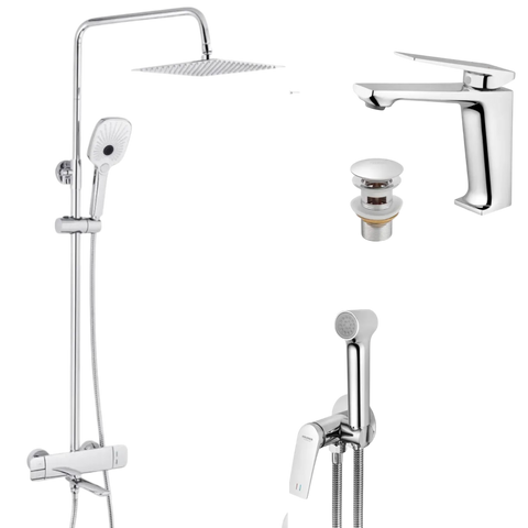 Набір 3 в 1 для ванної кімнати Kroner KRP Makon - C063 SM103370 фото