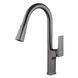 Комплект кухонной мойки Kraft HM 50х50 NANO BLACK (DECOR) PVD (3.0/1.0 мм) SМ610477 фото 13