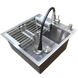 Комплект кухонной мойка Kraft KRF 5050 decor (3.0/1.0 мм) SM3705 фото 9