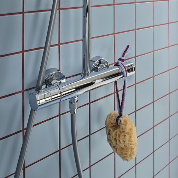 Набір змішувачів 2 в 1 для ванної кімнати Grohe QuickFix Vitalio Comfort Cube зі змішувачем для раковини Dice (UA203101TM) CV037312 фото
