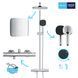 Набір змішувачів 2 в 1 для ванної кімнати Grohe QuickFix Vitalio Comfort Cube зі змішувачем для раковини Dice (UA203101TM) CV037312 фото 7