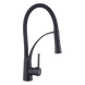 Комплект кухонной мойки Kraft HM 50х50 NANO BLACK (DECOR) PVD (3.0/1.0 мм)+Кухонный смеситель Kroner KRP Ersel - SCH03393BLK SМ467 фото 15