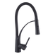 Комплект кухонної мийки KRAFT NANO BLACK Handmade PVD-Графіт HS 540х480 Декор-Соти (3.0/1.0 мм) +Кухонний змішувач Kroner KRP Ersel - SCH03393BLK SM718 фото 13