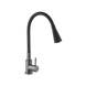 Комплект кухонної мийки KRAFT Handmade NANO BLACK PVD графіт HS 5448 Декор (3.0/1.0 мм)+Змішувач для кухні Kroner KRP Edelstahl Klassisch &ndash; PVD031BLK SM50619 фото 13